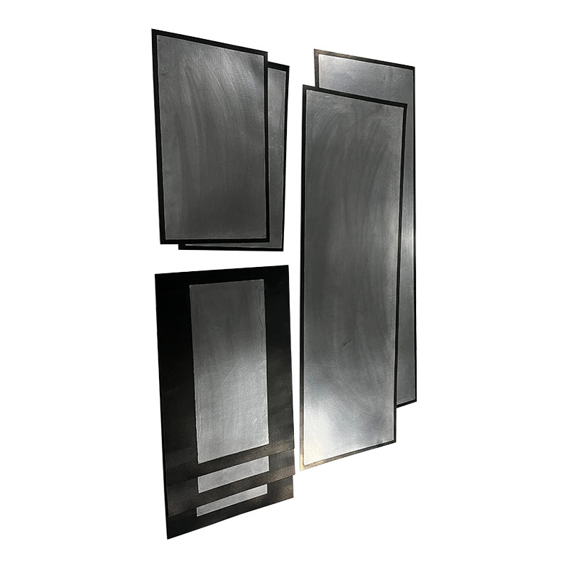 Carbon Fiber Reinforced Composite Flexible Graphite Bipolar Plate na May Welded Edges